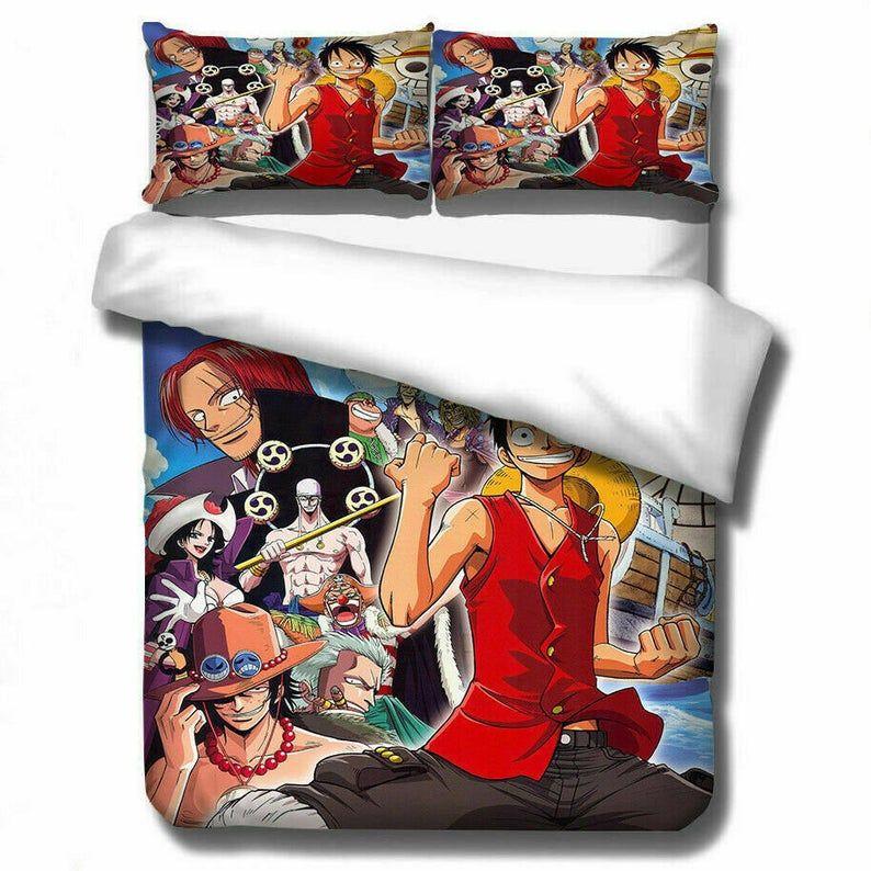 Housse De Couette One Piece 17 Luffy Et Tous Les Personnages Parure de lit Ensemble De Literie Housse De Couette One Piece 17 Luffy Et Tous Les Personnages Parure de lit Ensemble De Literie