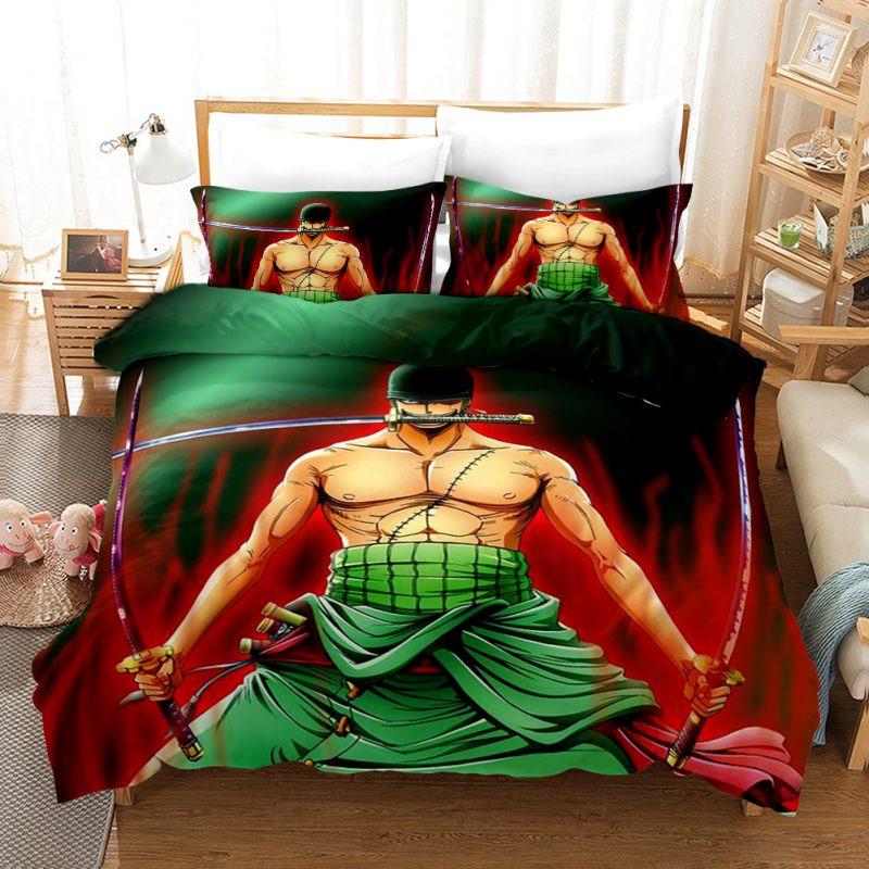 Housse De Couette One Piece 28 Zoro Parure de lit Ensemble De Literie Housse De Couette One Piece 28 Zoro Parure de lit Ensemble De Literie