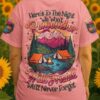 HERE'S TO THE NIGHTS ALL OVER PRINT
