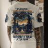 MAKING MEMORIES ONE CAMPFIRE AT A TIME BIGFOOT AOP TShirt